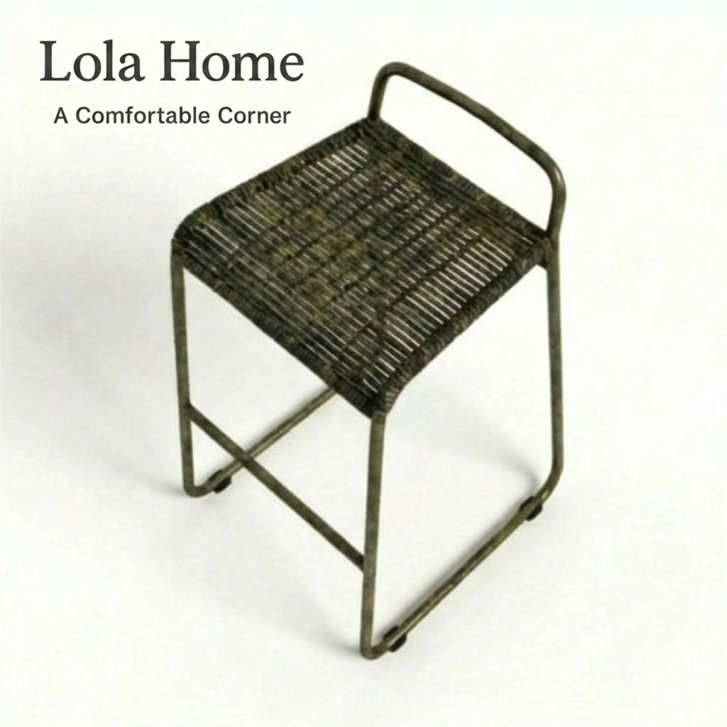 Outdoor metal tables and chairs