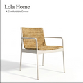 Waterproof rattan chair