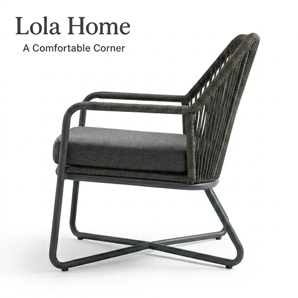 Outdoor leisure rattan chair