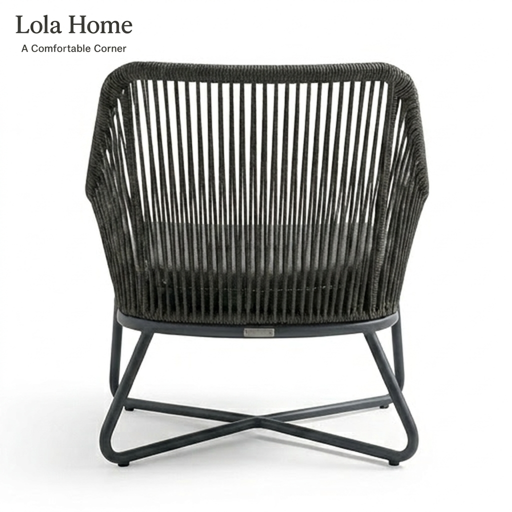 Outdoor leisure rattan chair