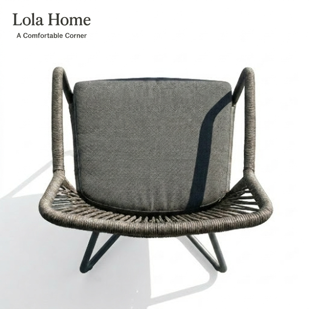Outdoor leisure rattan chair