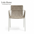 Nordic outdoor rattan chairs