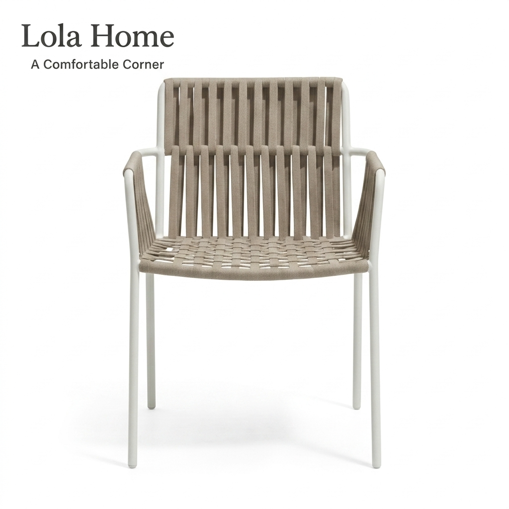 Nordic outdoor rattan chairs