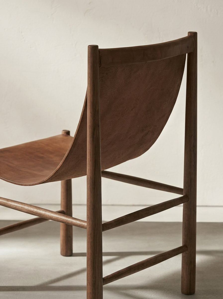 Nordic Black Walnut Armchair