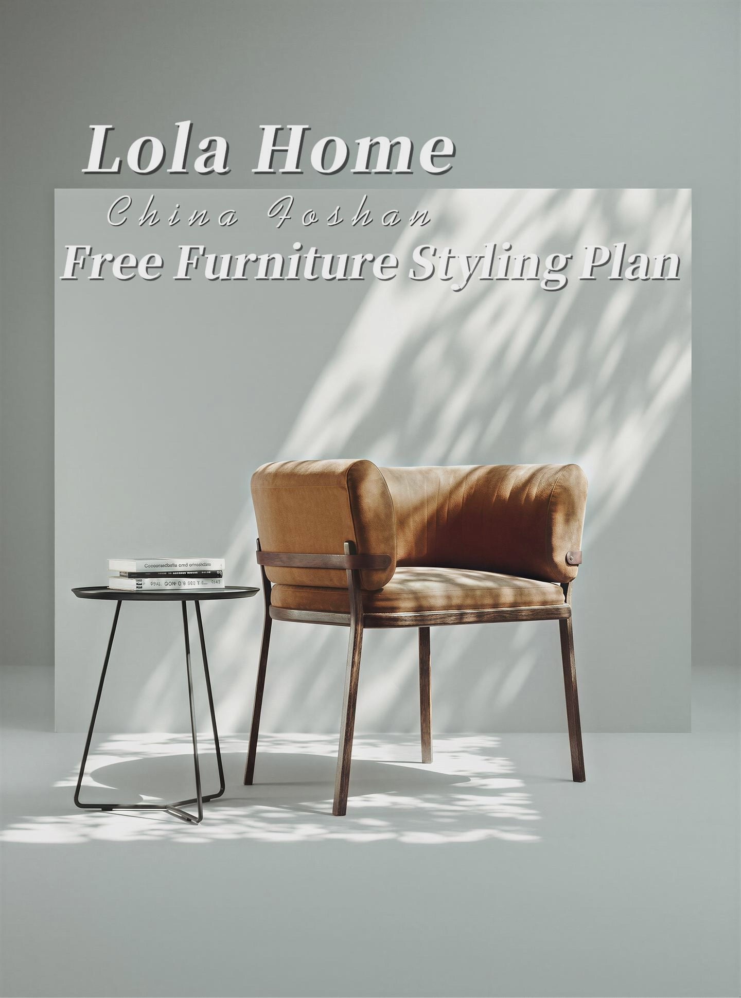 Nordic modern solid wood dining chairs